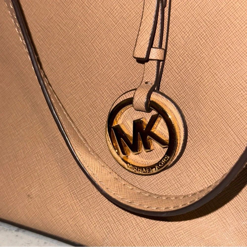 Khaki Jet Set Travel Tote Michael Kors - Picture 2 of 12